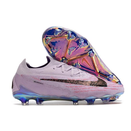 Nike Phantom GX Elite Gripknit FG Lila Svart