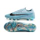 Fotbollsskor Nike Phantom GX Elite FG Blå Svart