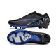 Nike Air Zoom Mercurial Vapor 15 Elite FG Svart Blå