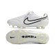 Nike Tiempo Legend 9 Elite FG Fotbollsskor Vit Svart