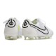Nike Tiempo Legend 9 Elite FG Fotbollsskor Vit Svart