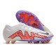 Fotbollsskor Nike ZOOM VAPOR 15 ELITE AG-PRO Vit Svart Röd