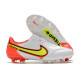 Nike Tiempo Legend 9 Elite FG Fotbollsskor Motivation - Vit Neon Röd