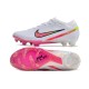 Nike Air Zoom Mercurial Vapor 15 Elite FG Vit Rosa