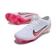 Nike Air Zoom Mercurial Vapor 15 Elite FG Vit Rosa