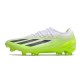 Fotbollsskor adidas X Crazyfast. Messi.1 FG Crazyrush - Vit Svart Lucid Lemon