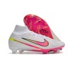 Fotbollsskor Nike Zoom Mercurial Superfly IX Elite FG Vit Rosa