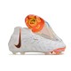 Nike Phantom Luna Elite FG Män Vit Svart Orange LIMITED EDITION