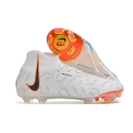 Nike Phantom Luna Elite FG Män Vit Svart Orange LIMITED EDITION