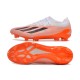 Fotbollsskor adidas X Crazyfast. Messi.1 FG Vit Orange Svart