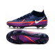Nike Fotbollsskorna Phantom GT2 Dynamic Fit Elite FG UV -Navy Vit Lila