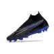 Nike Gripknit Phantom GX Elite DF FG&nbsp;Shadow - Svart Krom Blå