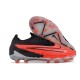 Fotbollsskor Nike Phantom GX Elite FG Ready - Röd Svart Vit