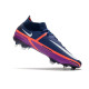 Nike Fotbollsskorna Phantom GT2 Dynamic Fit Elite FG UV -Navy Vit Lila