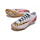 Nike Zoom Mercurial Vapor XV Elite FG Vit Svart Röd Guld