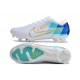 Nike Zoom Mercurial Vapor XV Elite FG Vit Blå Guld
