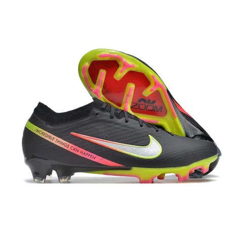 Nike Zoom Mercurial Vapor XV Elite FG Svart Silver
