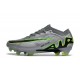 Nike Zoom Mercurial Vapor XV Elite FG Grå Svart Grön