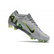 Nike Zoom Mercurial Vapor XV Elite FG Grå Svart Grön