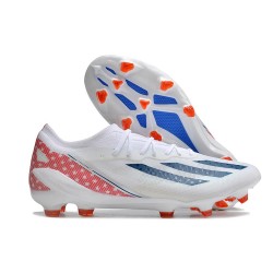 Fotbollsskor adidas X Crazyfast. Messi.1 FG Vit Blå Röd