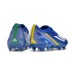 Fotbollsskor adidas X Crazyfast. Messi.1 FG Blå Vit Gul