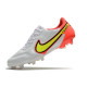 Nike Tiempo Legend 9 Elite FG Fotbollsskor Motivation - Vit Neon Röd