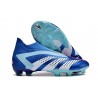Adidas Predator Accuracy+ FG Fotbollsskor Blå Vit