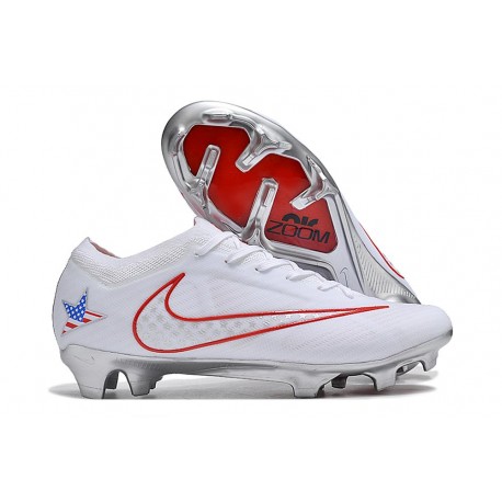 Nike Zoom Mercurial Vapor XV Elite FG Vit Röd 