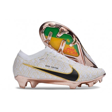 Nike Zoom Mercurial Vapor XV Elite FG Vit Guld Svart
