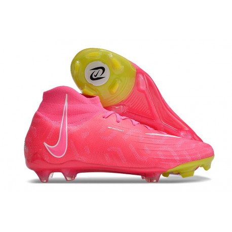Nike Phantom Luna Elite FG Män Rosa Gul