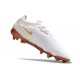 Fotbollsskor Nike Phantom GX Elite FG Vit Guld