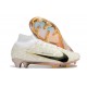 Fotbollsskor Nike Zoom Mercurial Superfly IX Elite FG Vit Svart Guld
