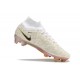 Fotbollsskor Nike Zoom Mercurial Superfly IX Elite FG Vit Svart Guld