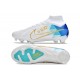 Fotbollsskor Nike Zoom Mercurial Superfly IX Elite FG Vit Svart Guld