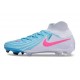 Fotbollsskor Nike Phantom Luna 2 Elite FG Blå Vit Rosa