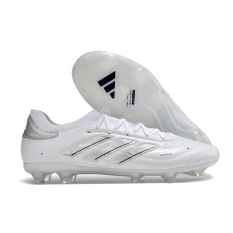 Fotbollsskor adidas Copa Pure 2 Elite+ FG Pearlized - Vit Silver