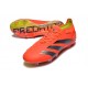 Adidas Predator 24 Elite FG Predstrike Röd Svart Gul LIMITED EDITION