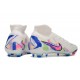 Fotbollsskor Nike Phantom Luna 2 Elite FG Vit Rosa Blå