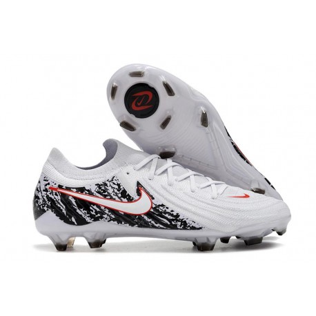 Fotbollsskor Nike Phantom GX Elite FG Vit Svart Röd