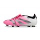 Adidas Predator Fold-over Tongue Elite FG Rosa Vit Svart