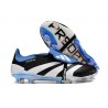 Adidas Predator Fold-over Tongue Elite FG Svart Vit Blå