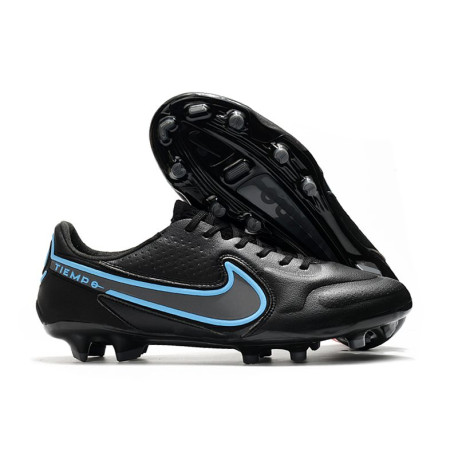 Nike Tiempo Legend 9 Elite FG Fotbollsskor Renew - Svart Grå