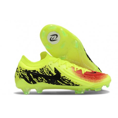Nike Phantom GX II Elite FG Gul Svart Röd 