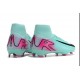 Nike Air Zoom Mercurial Superfly X Elite FG Grön Rosa Svart