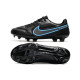 Nike Tiempo Legend 9 Elite FG Fotbollsskor Renew - Svart Grå