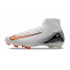 Nike Air Zoom Mercurial Superfly X Elite FG Vit Orange Svart
