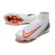 Nike Air Zoom Mercurial Superfly X Elite FG Vit Orange Svart