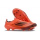 adidas F50 + Laceless FG Röd Svart