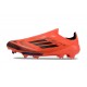 adidas F50 + Laceless FG Röd Svart