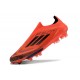 adidas F50 + Laceless FG Röd Svart